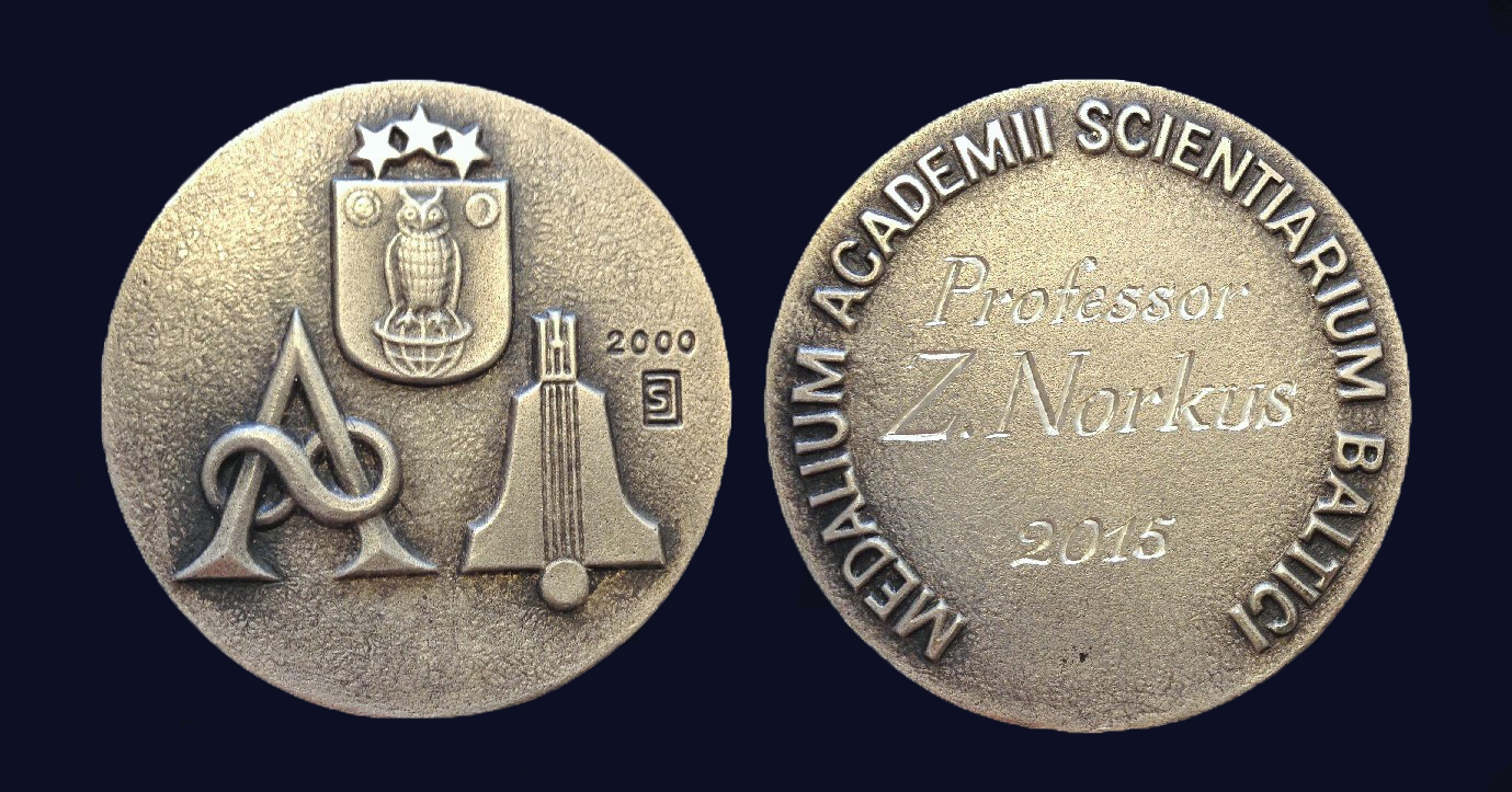 Zenonas Norkus BMA medalis 2015