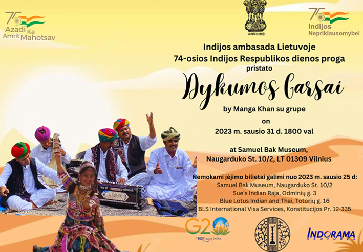 Indijos ambasados koncertas